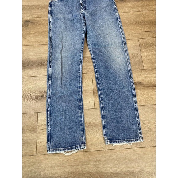 Wrangler FR Fire Resistant Relaxed Fit Jeans Mens 36x36 (Measures 34x33) Light - Picture 2 of 9